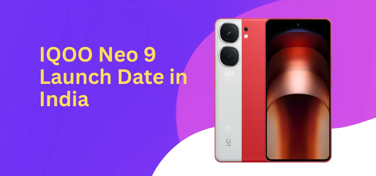 iQOO Neo 9 launch date in India